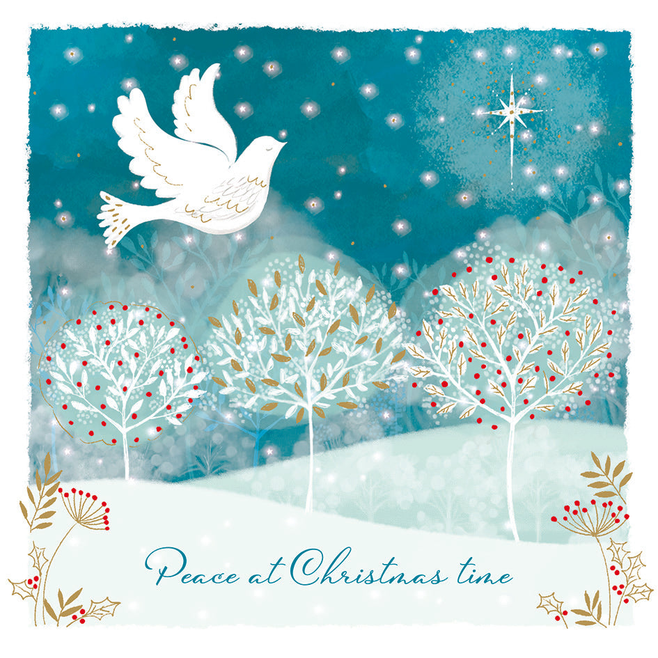New Doves - Christmas Card (10 pack)