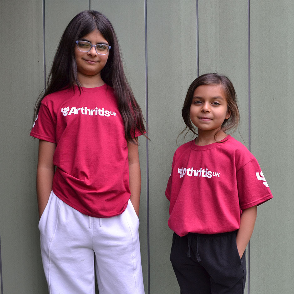 Arthritis UK Kids T-Shirt Raspberry