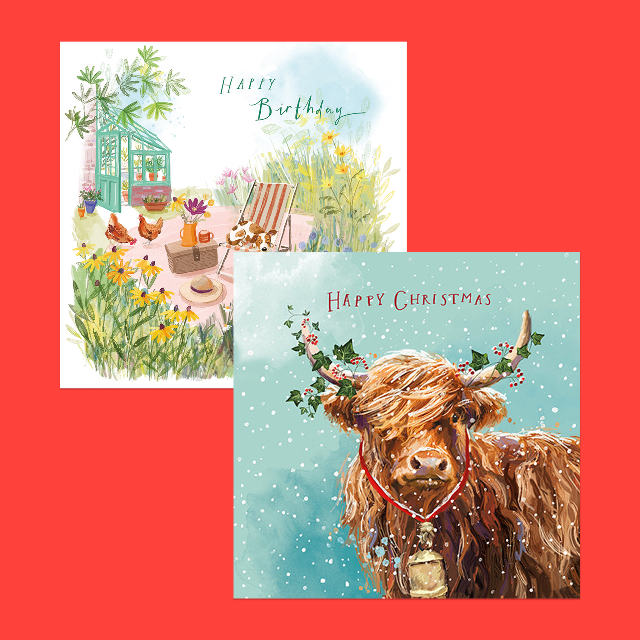 Greetings cards