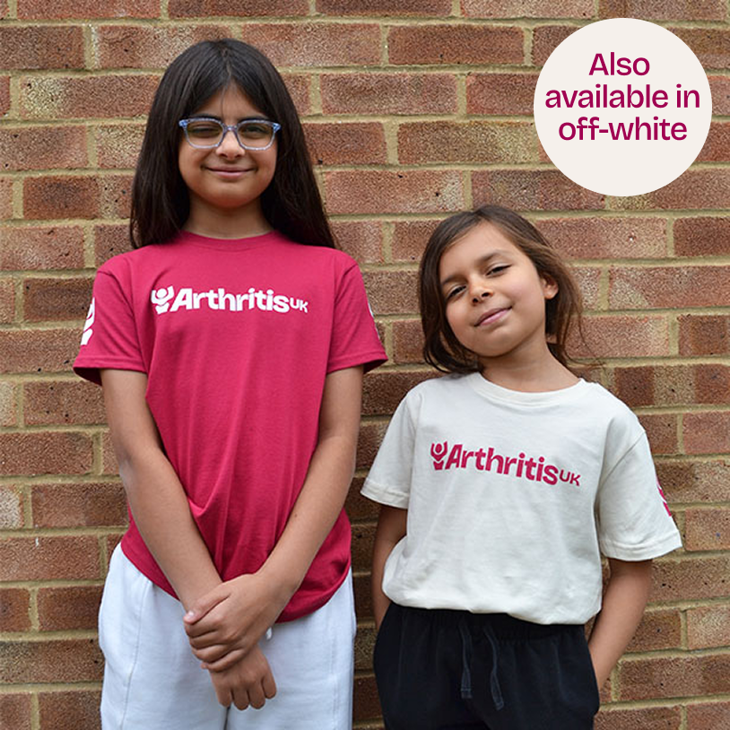 Arthritis UK Kids T-Shirt Raspberry