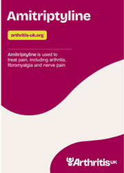 Drugs for Arthritis - Amitriptyline