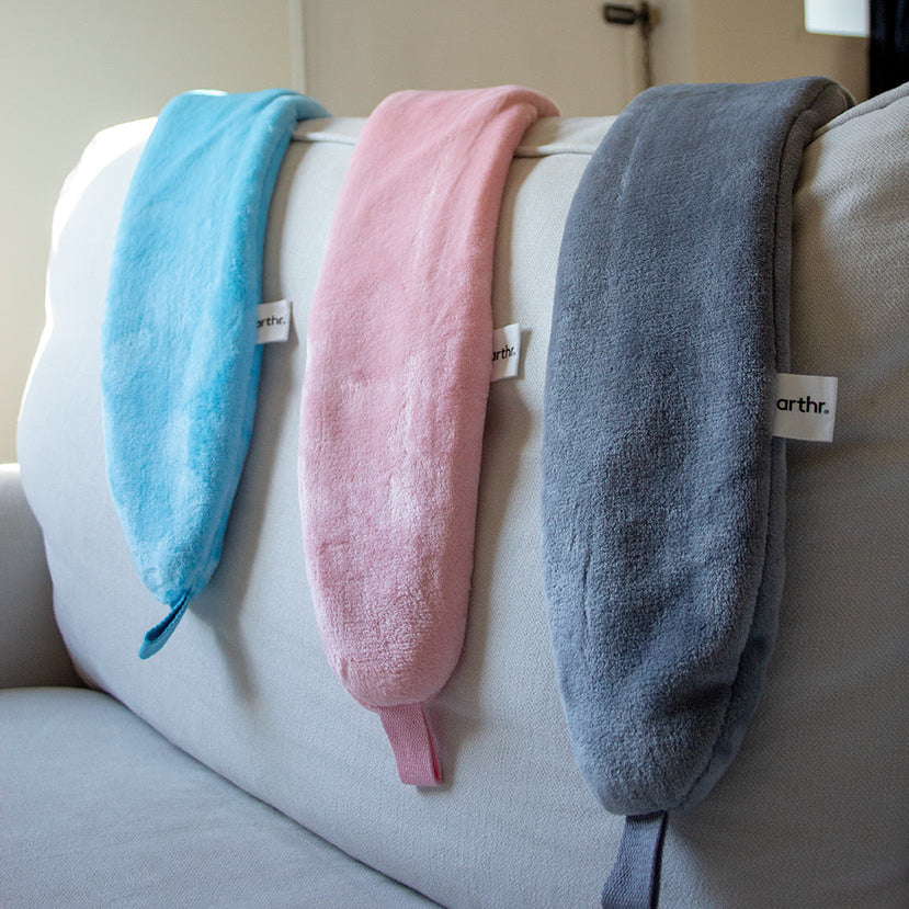 Long hot water bottle