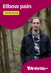 Arthritis UK Elbow Pain Booklet cover.