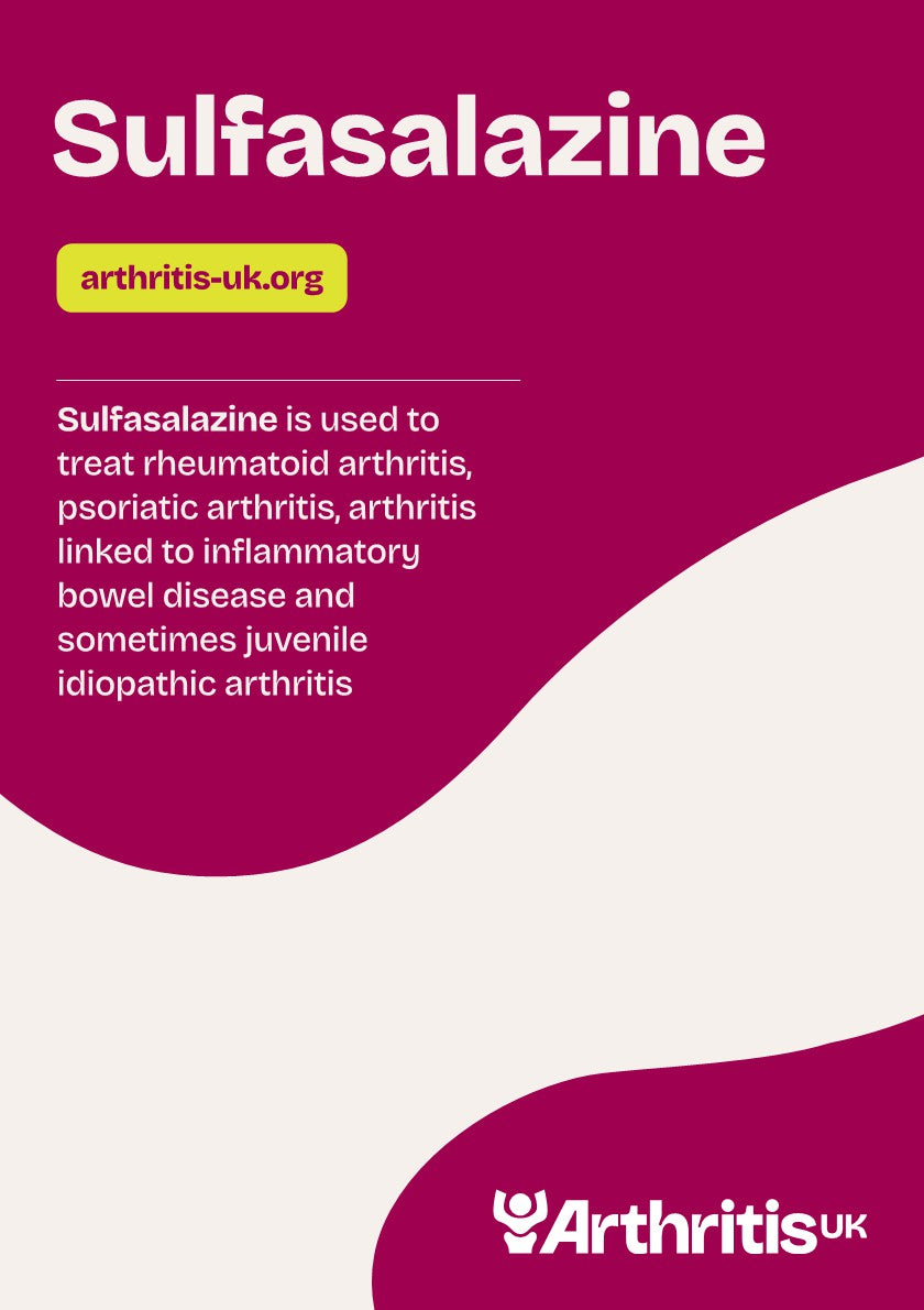 Drugs for arthritis - Sulfasalazine