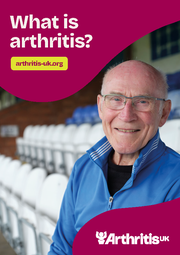 Arthritis UK 'What is arthritis' booklet cover.