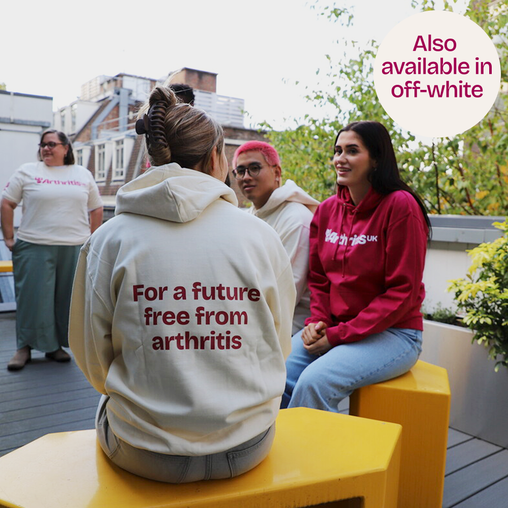 Arthritis UK Unisex Hoodie Raspberry
