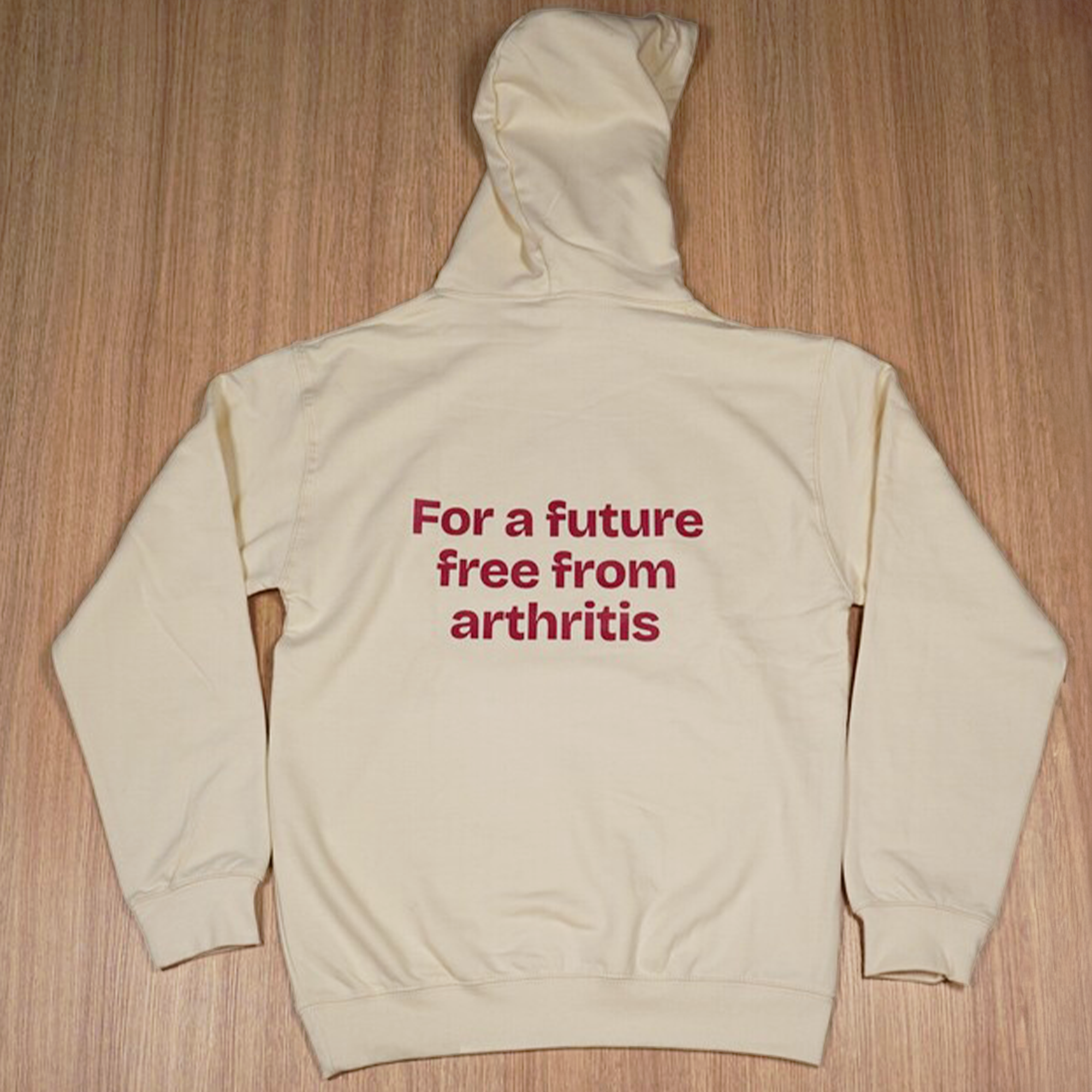 Arthritis UK Unisex Hoodie Off White