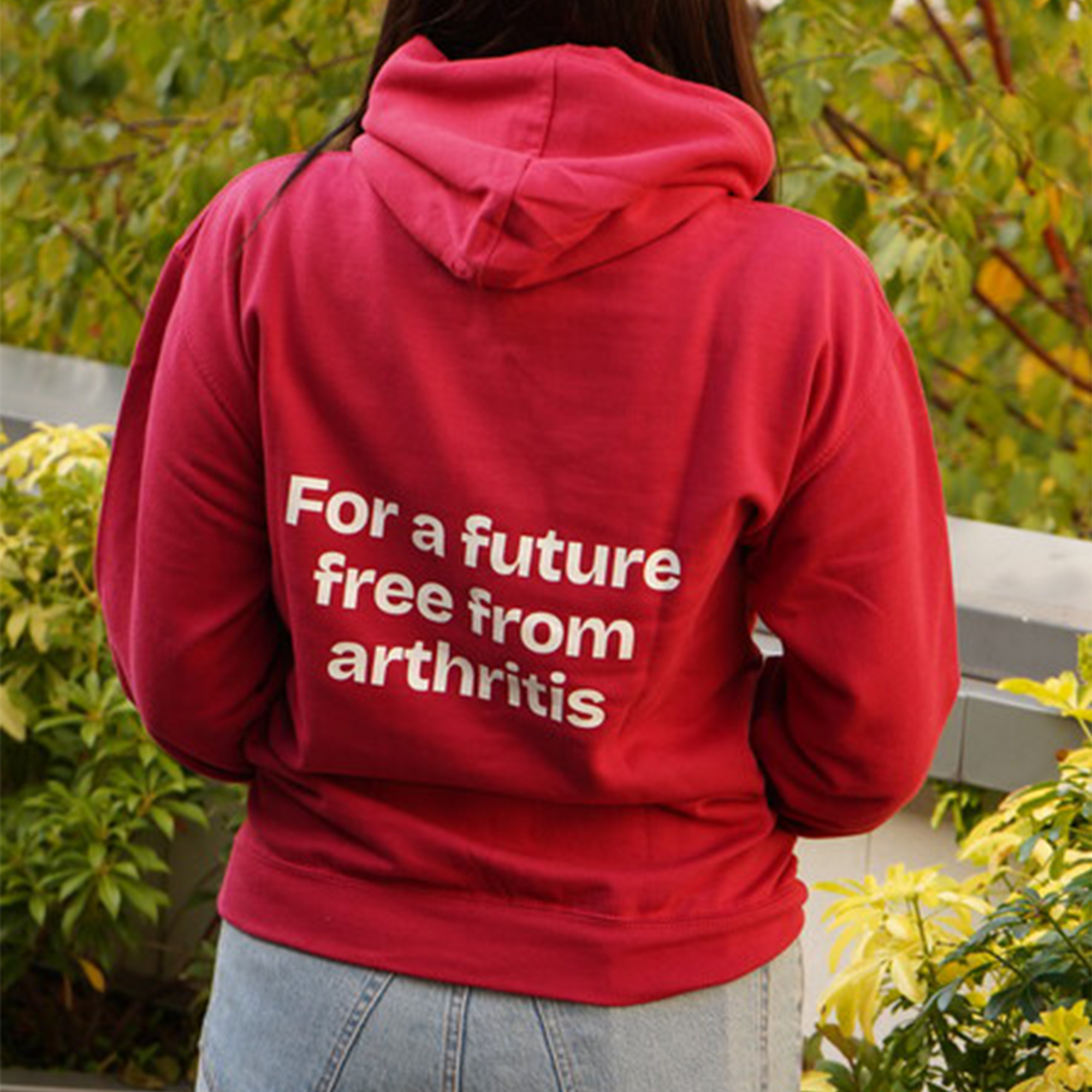 Arthritis UK Unisex Hoodie Raspberry