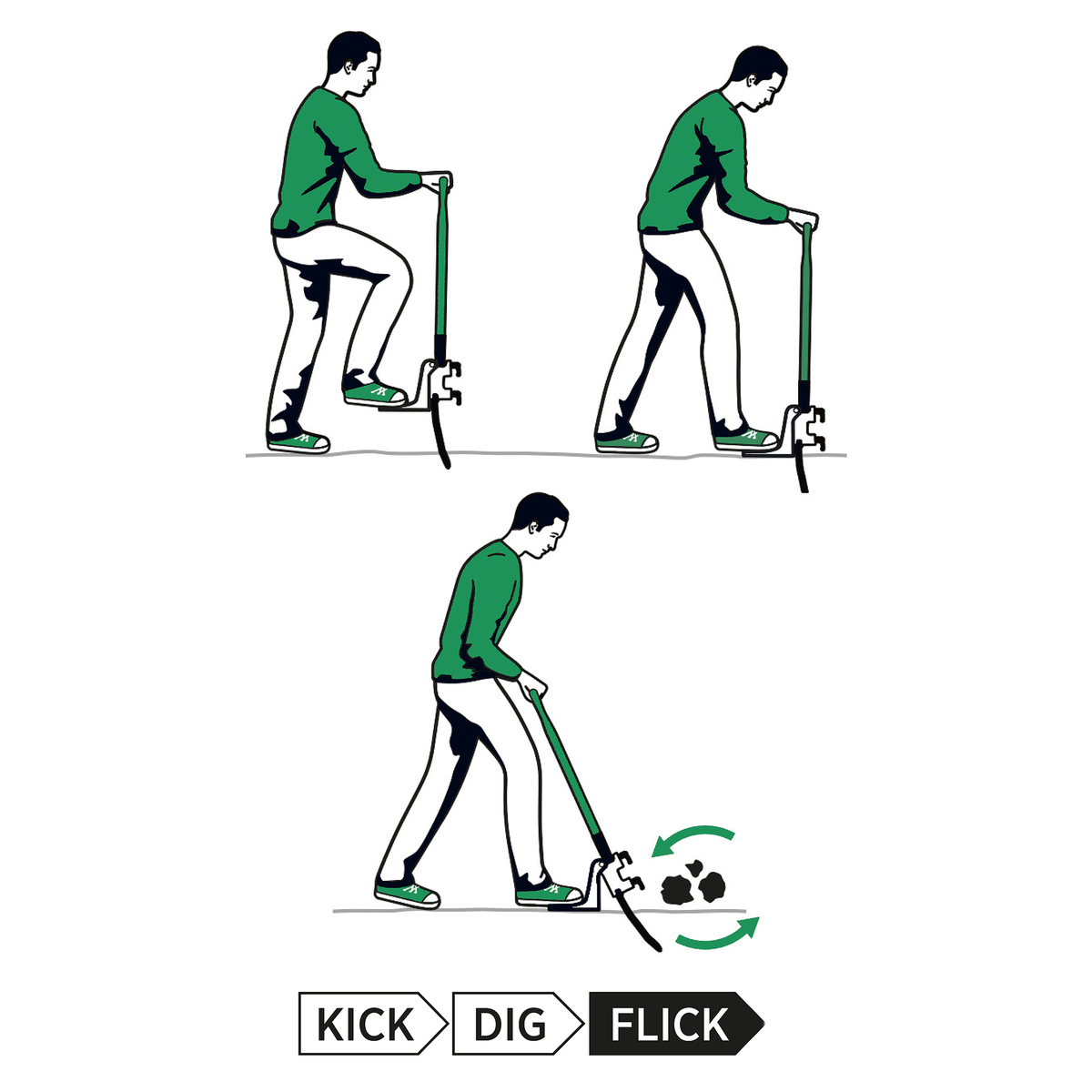 Kikka Digga Portable Gardening Assistant | Reduce Back Strain Kikka Digga Portable Gardening Assistant | Reduce Back Strain