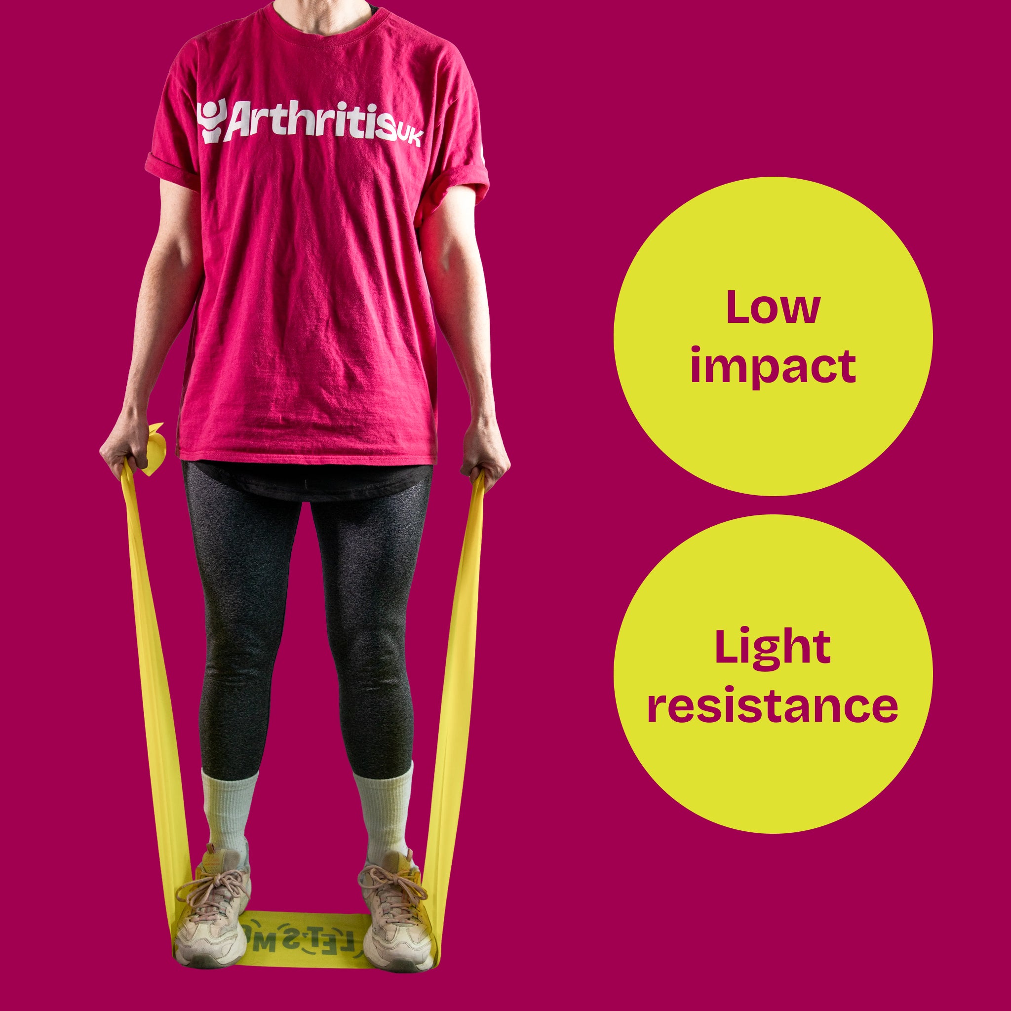 'Let's Move' Light Resistance Band