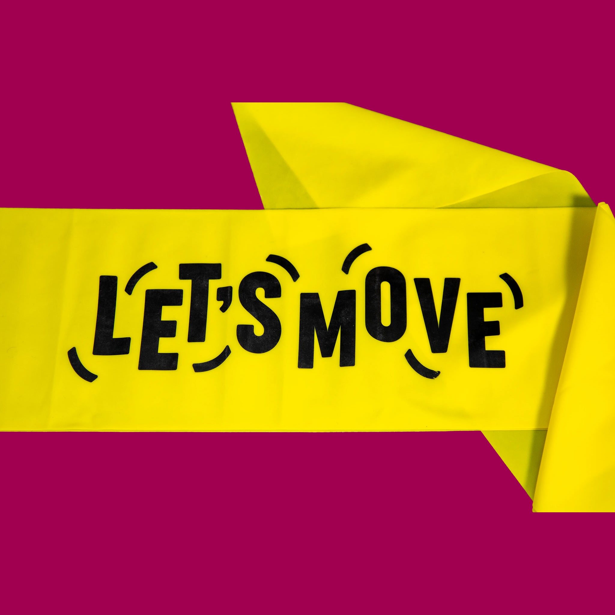 'Let's Move' Light Resistance Band