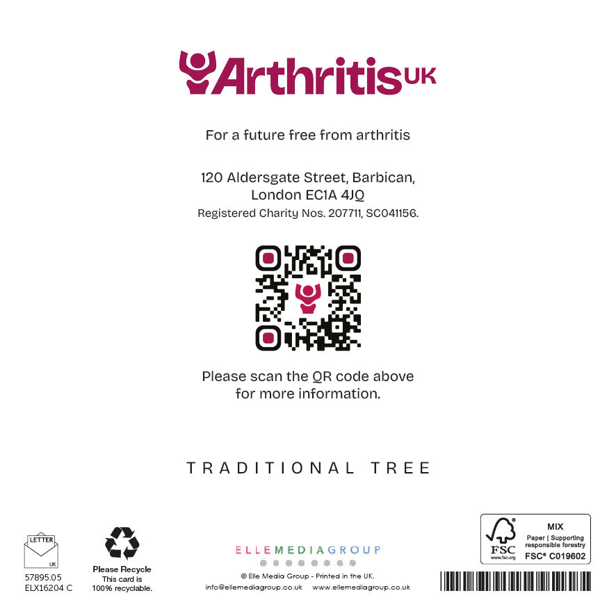 Traditional Tree - Christmas Card (10 pack)