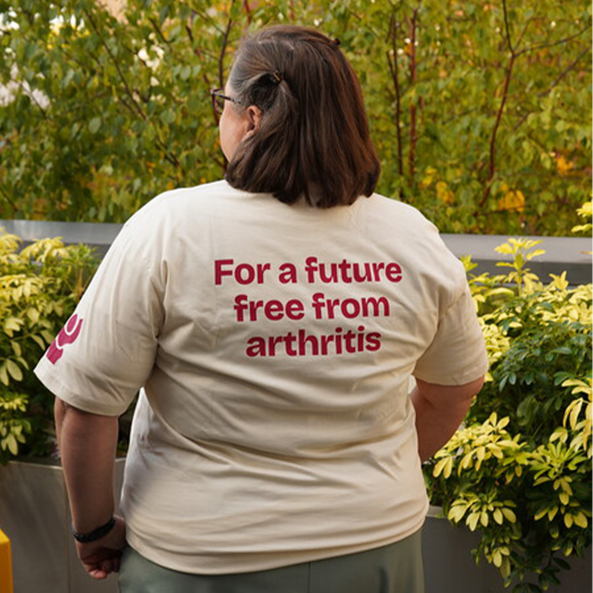 Arthritis UK Unisex T-Shirt Off White