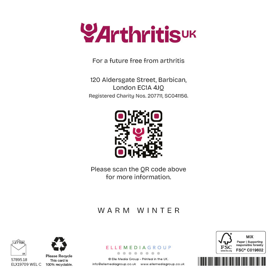 Warm Winter - Welsh & English Christmas Card (10 pack)