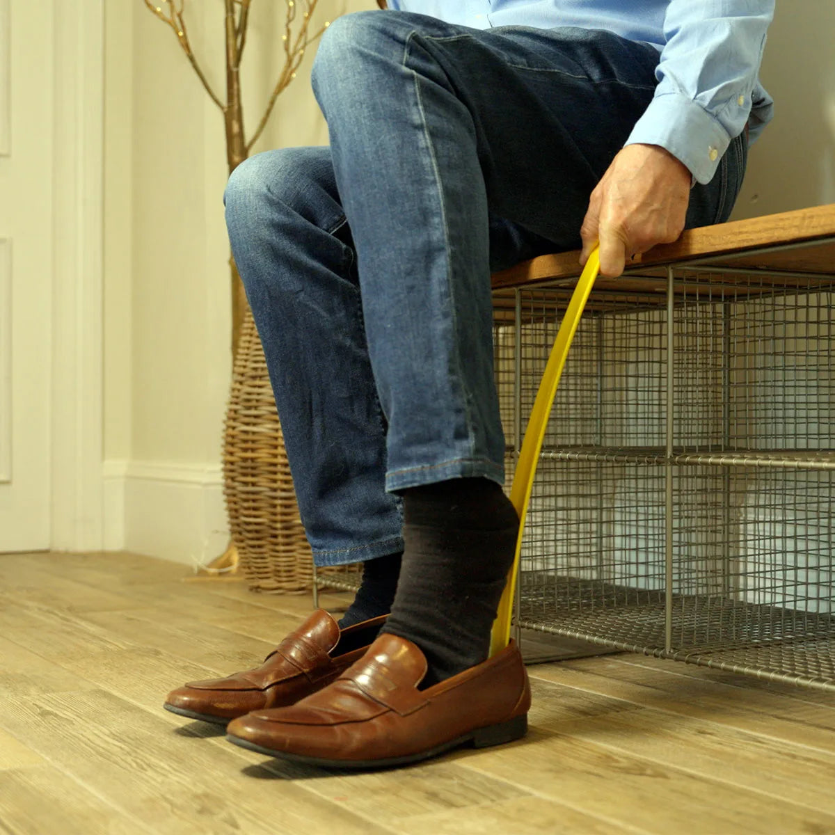 Long Handled Plastic Shoe Horn