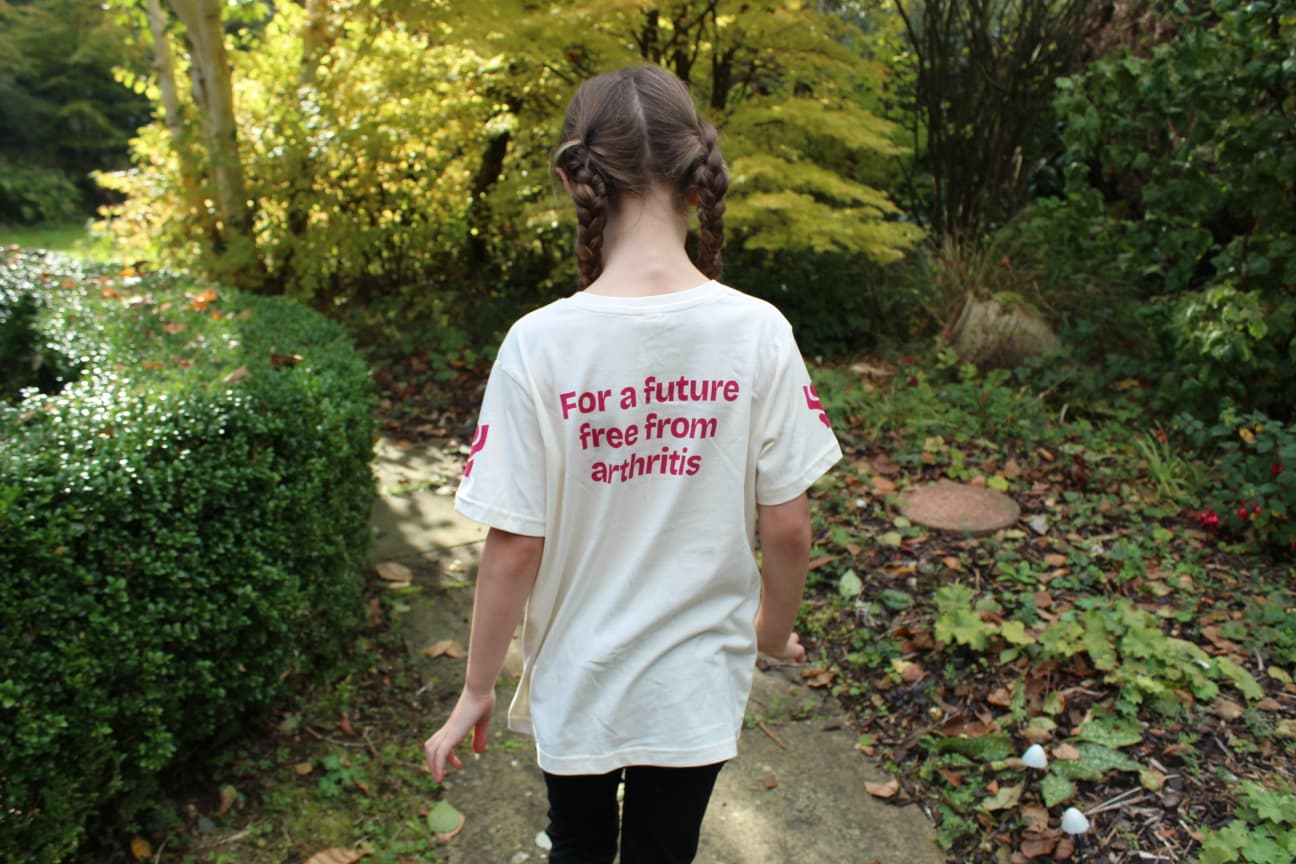 Arthritis UK Kids T-Shirt Off White