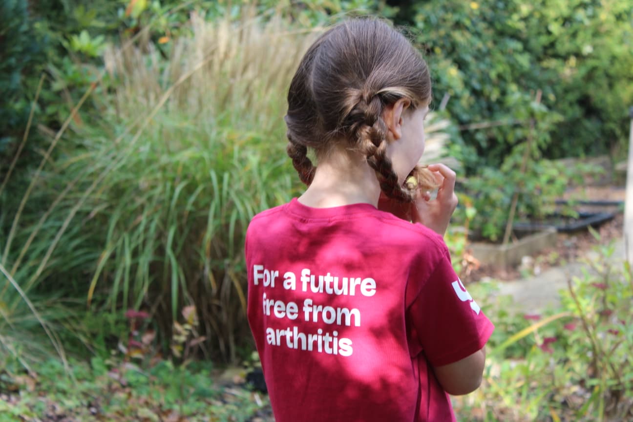 Arthritis UK Kids T-Shirt Raspberry