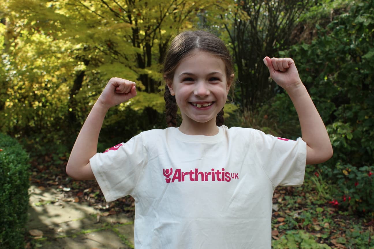 Arthritis UK Kids T-Shirt Off White